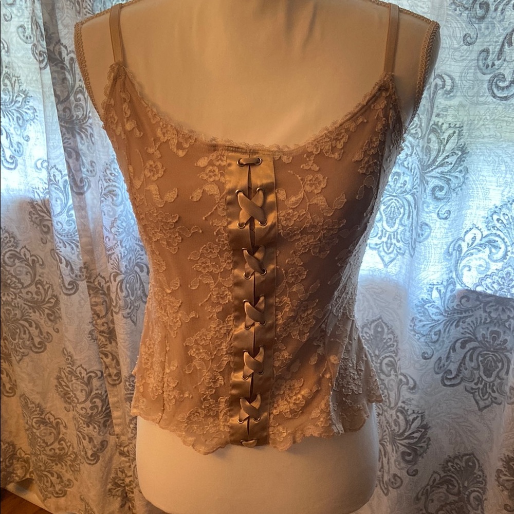 Express Lace Camisole Tan